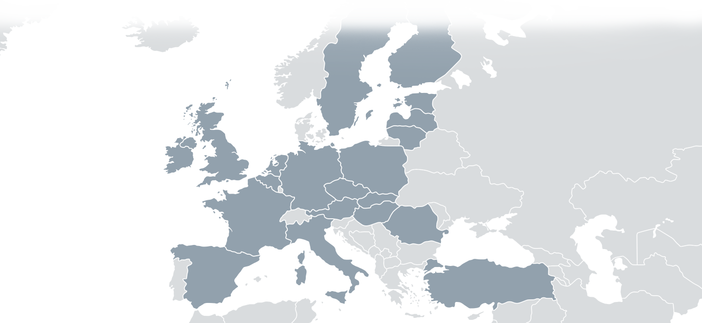 Map of Europe